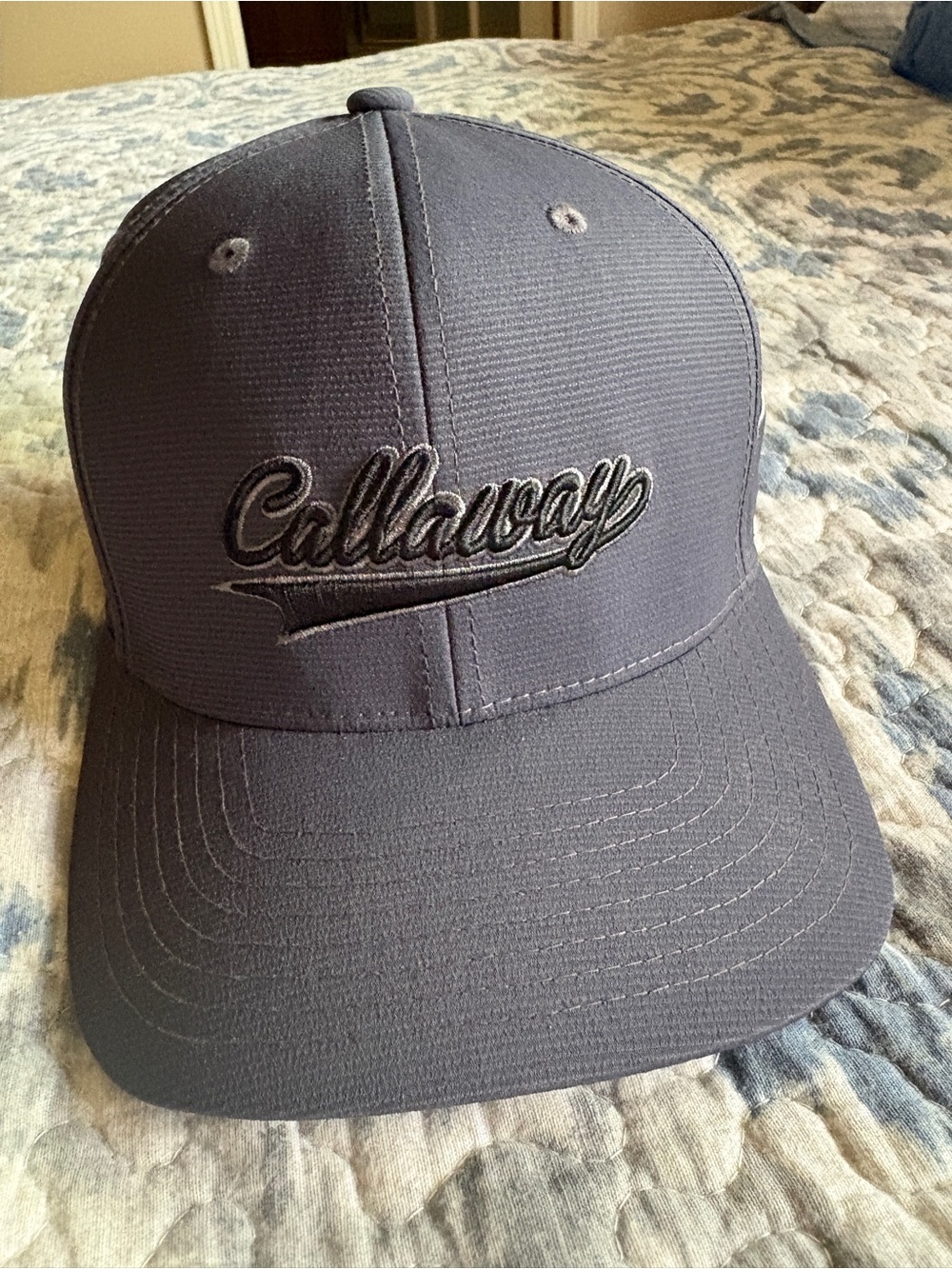 Callaway Black and Gray Golf Cap with Logo
